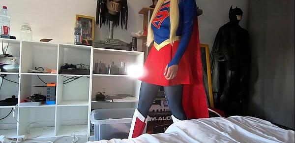  Gabi Gold Supergirl fucked with pantyhose